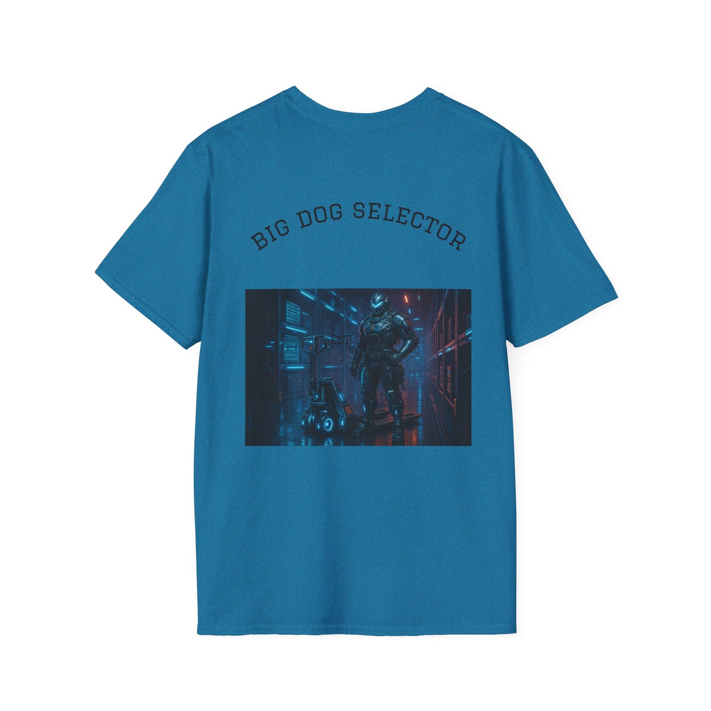 Big Dog Selector Unisex Softstyle T-Shirt, Graphic Tee, Casual Wear, Fun Gift, Streetwear, Everyday Outfit