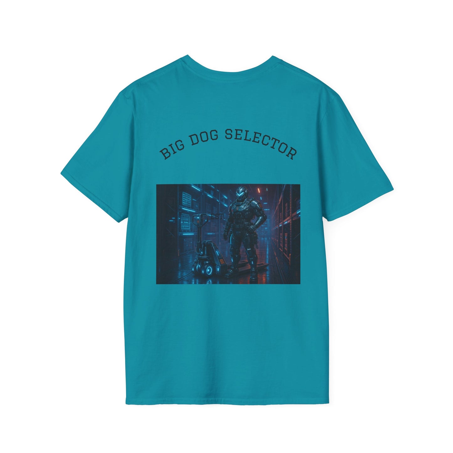 Big Dog Selector Unisex Softstyle T-Shirt, Graphic Tee, Casual Wear, Fun Gift, Streetwear, Everyday Outfit