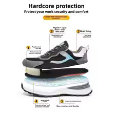 safety shoes, odor proof protective shoes, insulated shoes, construction site work shoes