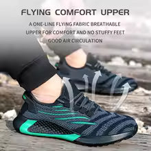 Indestructible Work Shoes Lightweight Safety Boots