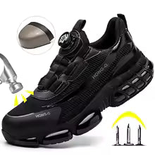 Shoes Safety Industrial Puncture-Proof Anti-Smash Steel Toe Shoes
