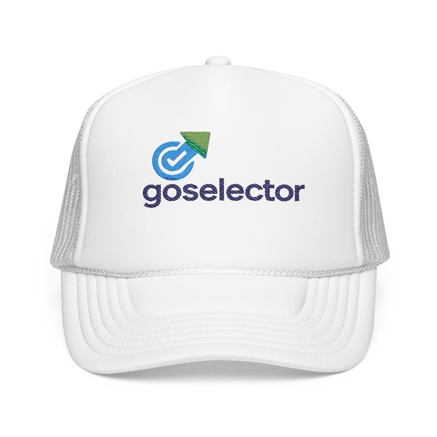 Embroidered Foam Trucker Hat | Stylish Cap for Outdoors, Sports, Gifts, Festivals, Casual Wear