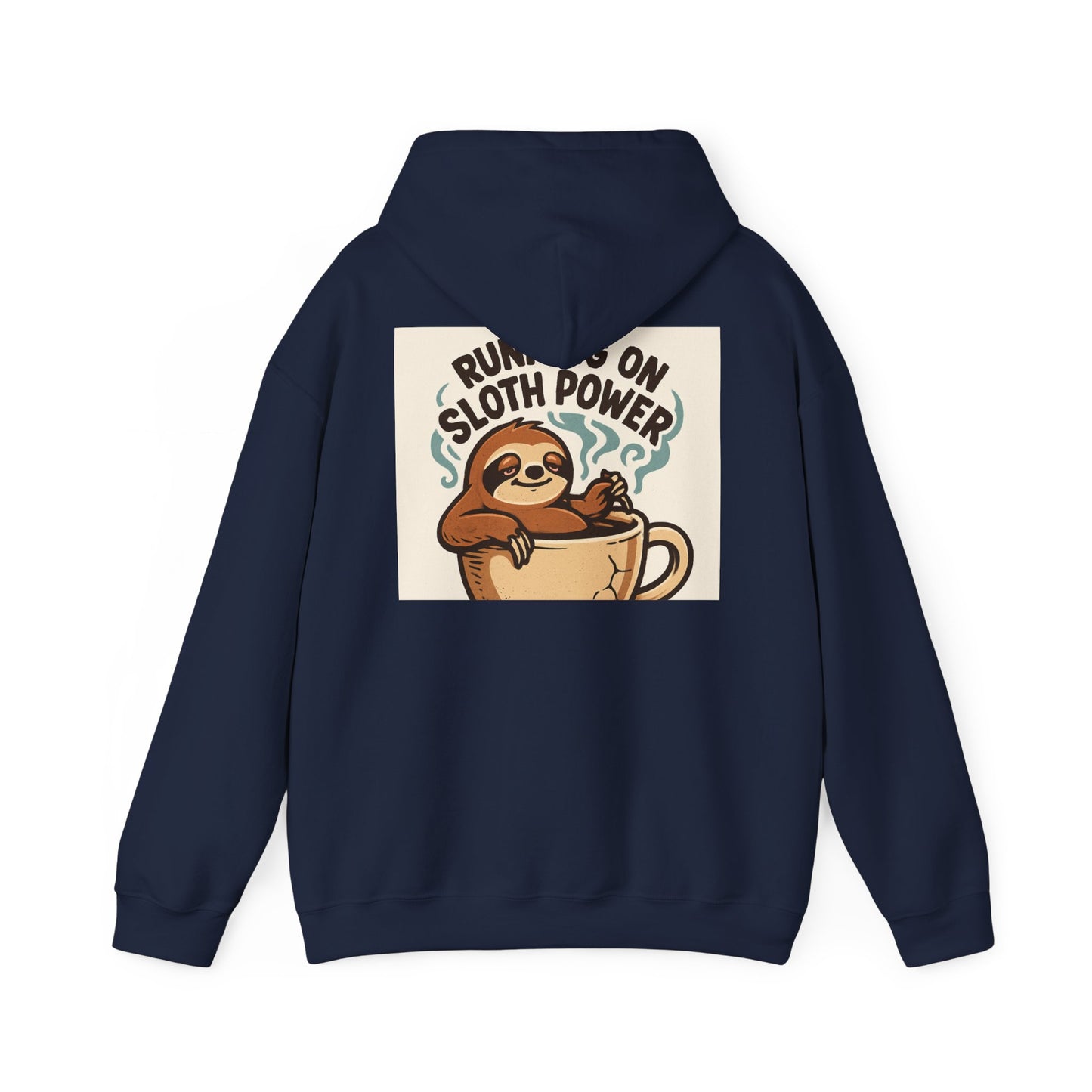 Sloth Power Hoodie - Comfortable Unisex Sweatshirt for Relaxed Vibes