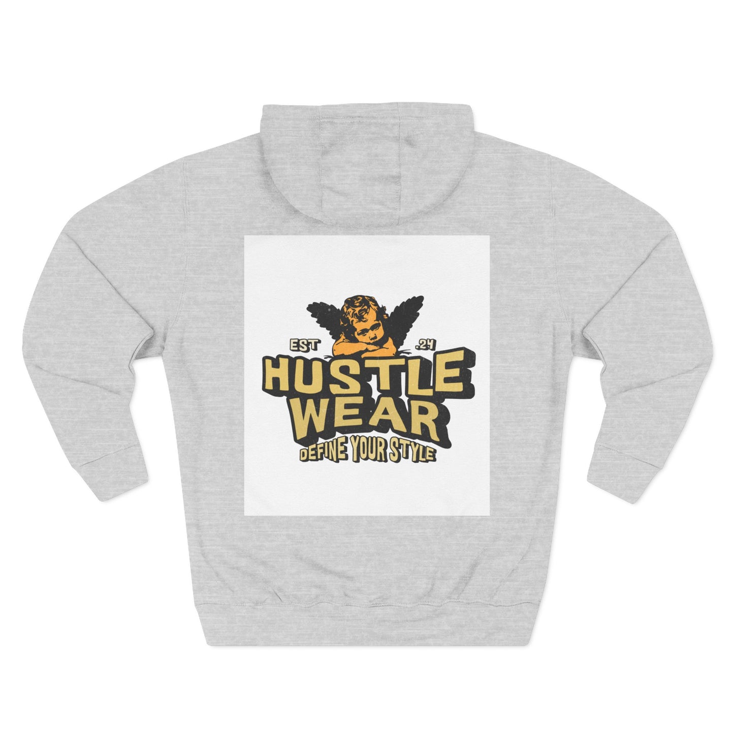 Hustle Wear Fleece Hoodie - Define Your Style