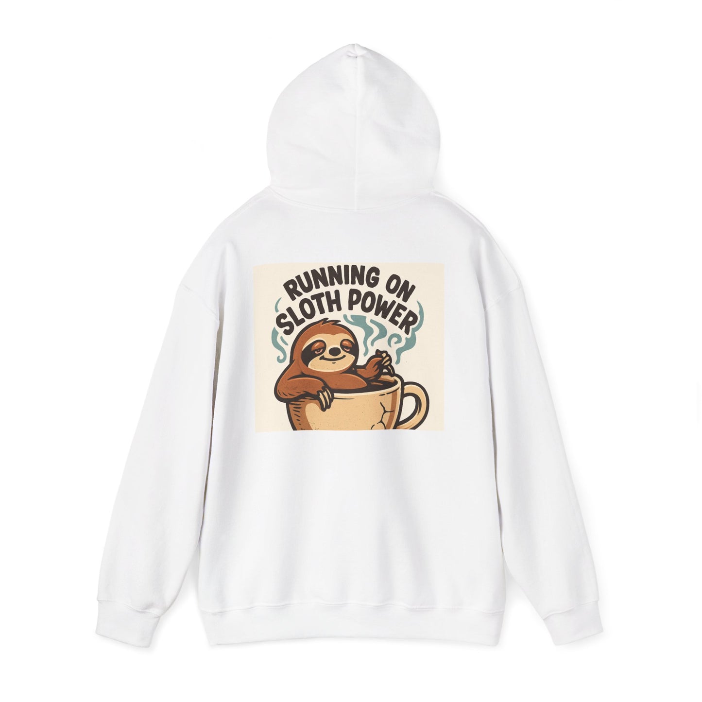 Sloth Power Hoodie - Comfortable Unisex Sweatshirt for Relaxed Vibes