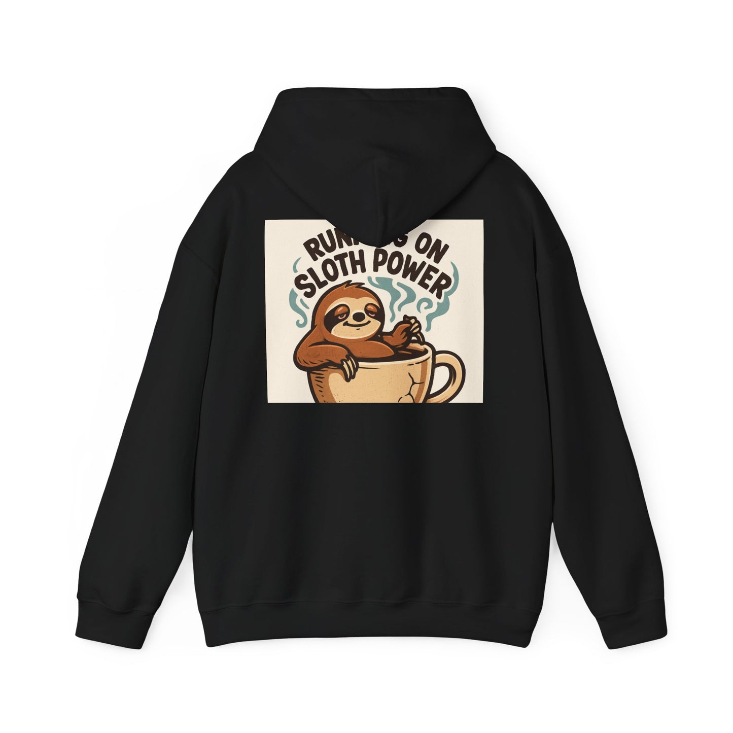 Sloth Power Hoodie - Comfortable Unisex Sweatshirt for Relaxed Vibes