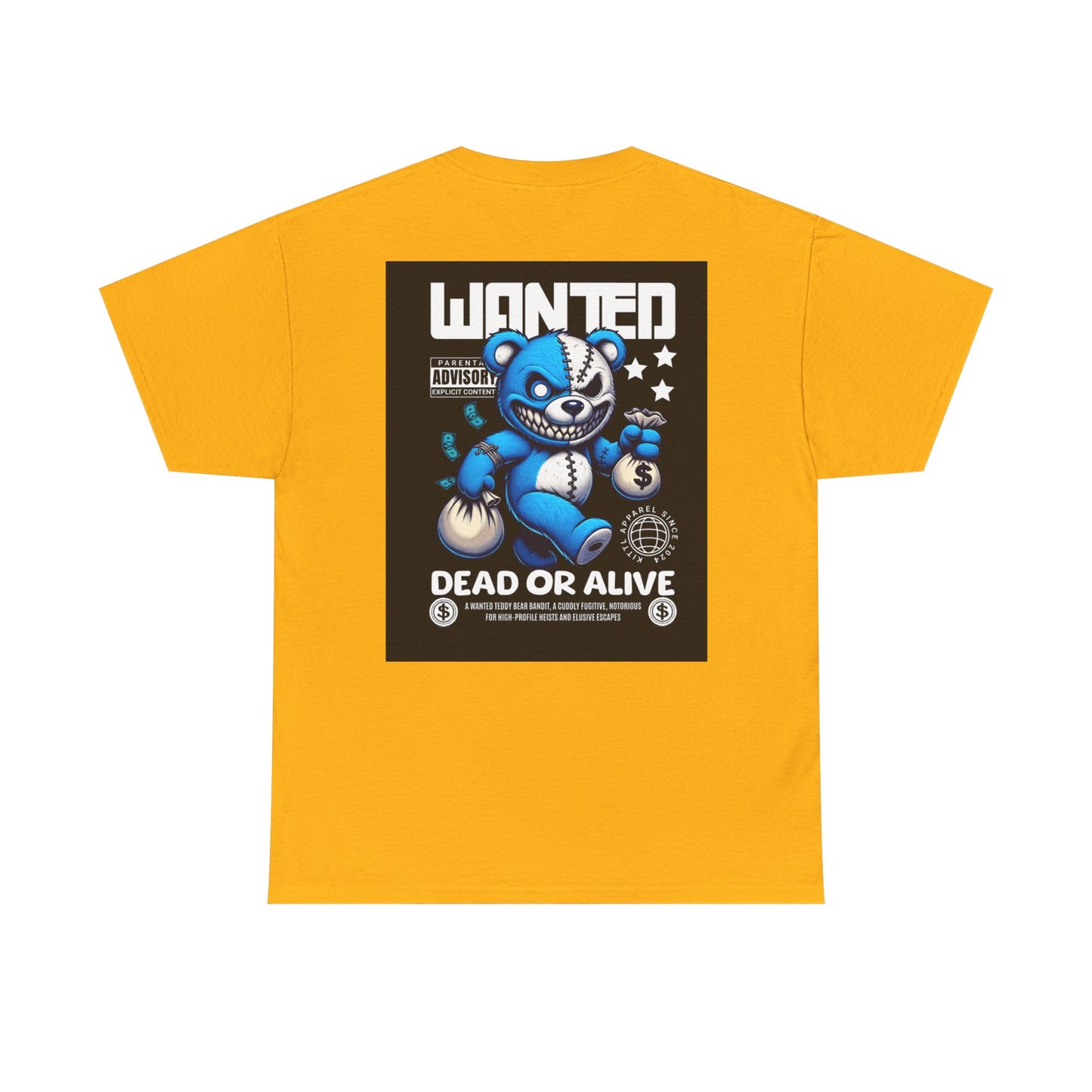 Vibrant Graphic Tee - 'XO XO Clown' & 'Wanted: Dead or Alive' Designs