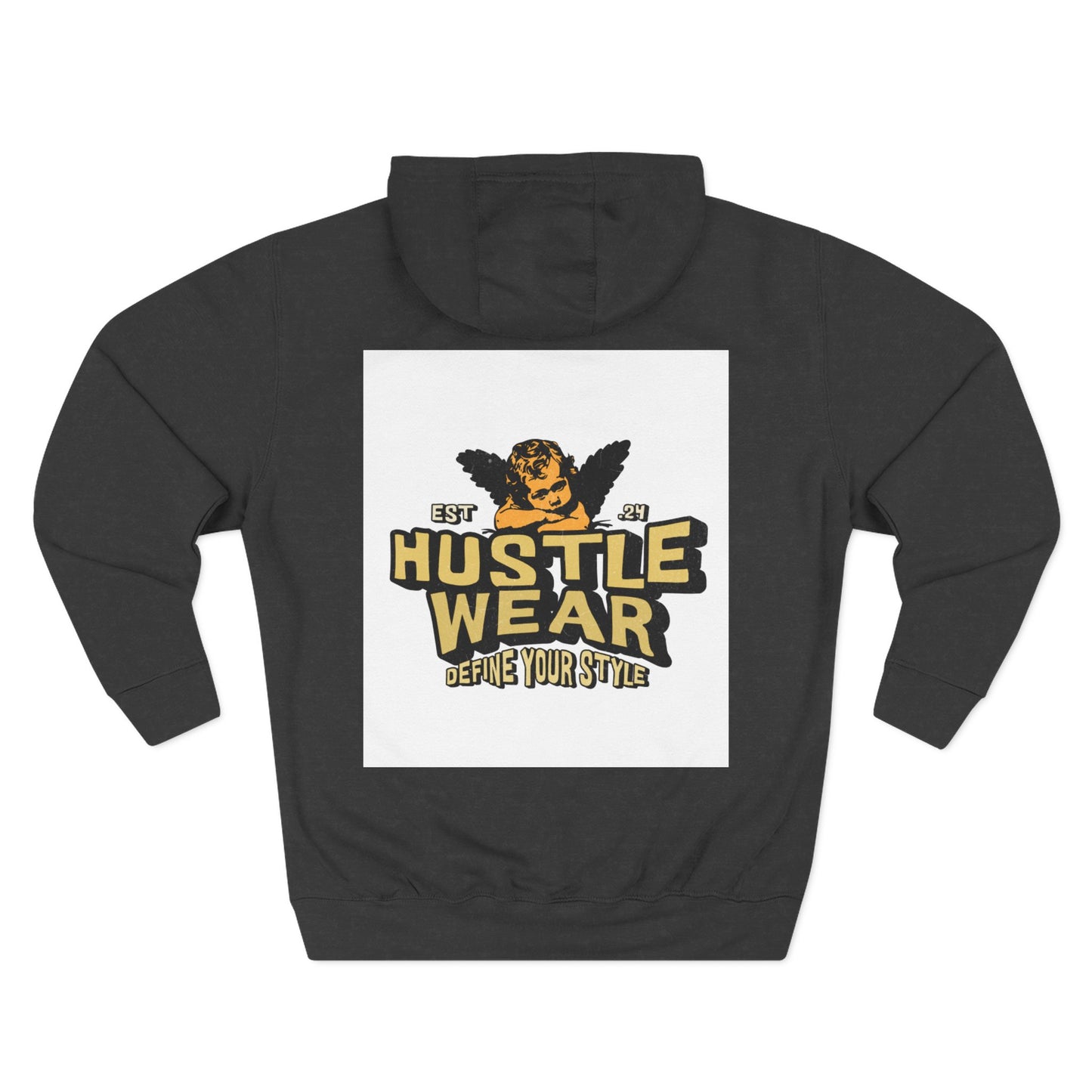 Hustle Wear Fleece Hoodie - Define Your Style