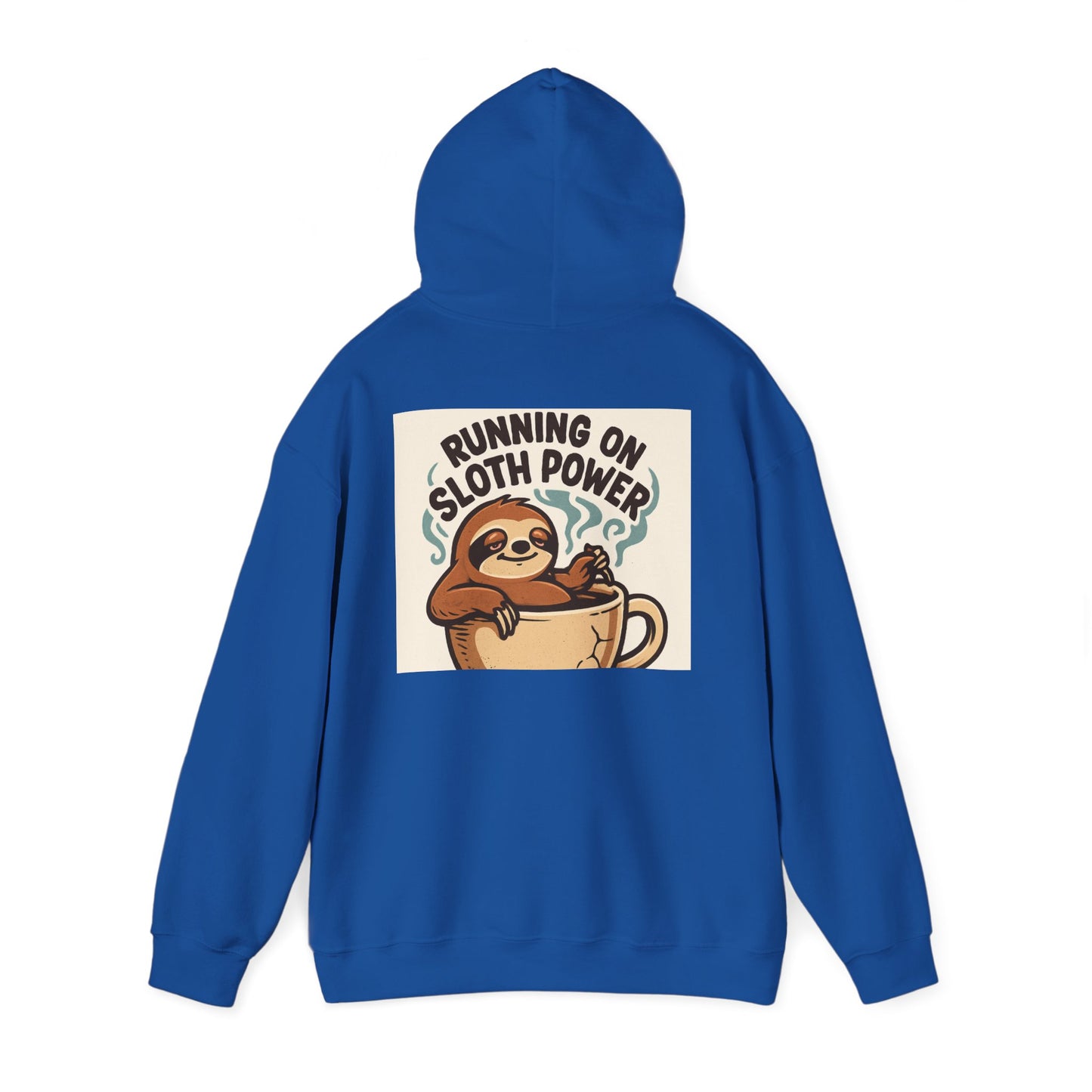 Sloth Power Hoodie - Comfortable Unisex Sweatshirt for Relaxed Vibes