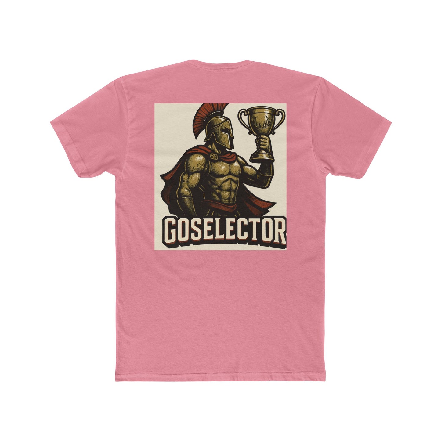 Goselector Unisex Cotton Crew Tee - Champion Spirit Design