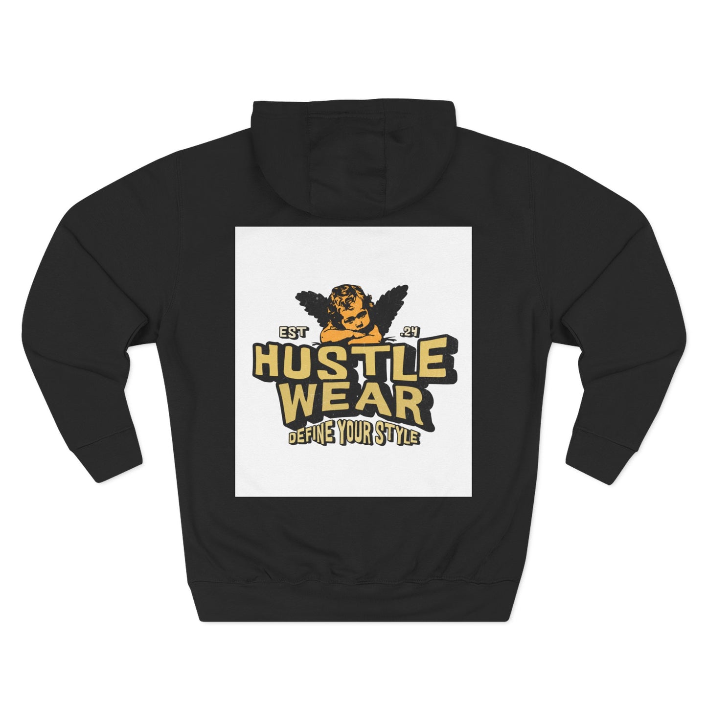Hustle Wear Fleece Hoodie - Define Your Style