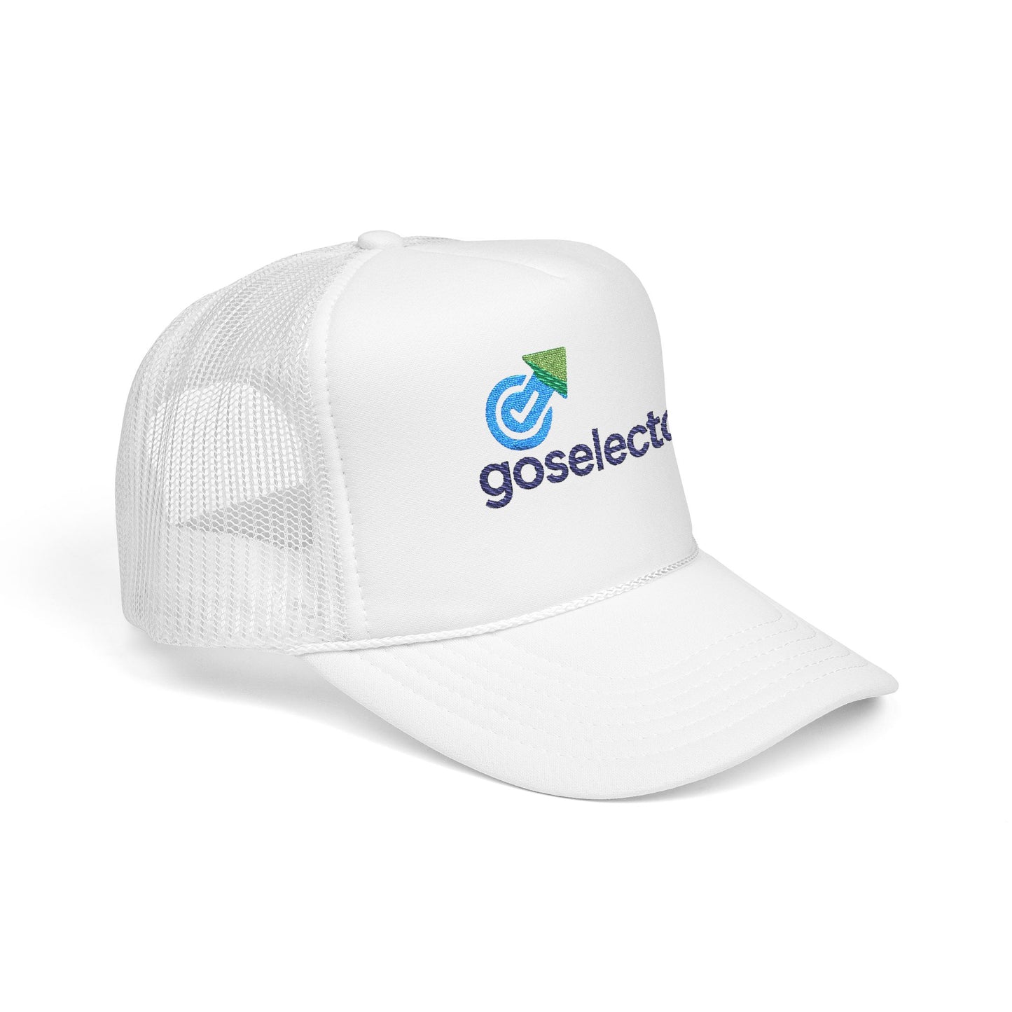 Embroidered Foam Trucker Hat | Stylish Cap for Outdoors, Sports, Gifts, Festivals, Casual Wear
