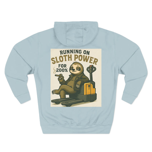 Sloth Power Fleece Hoodie