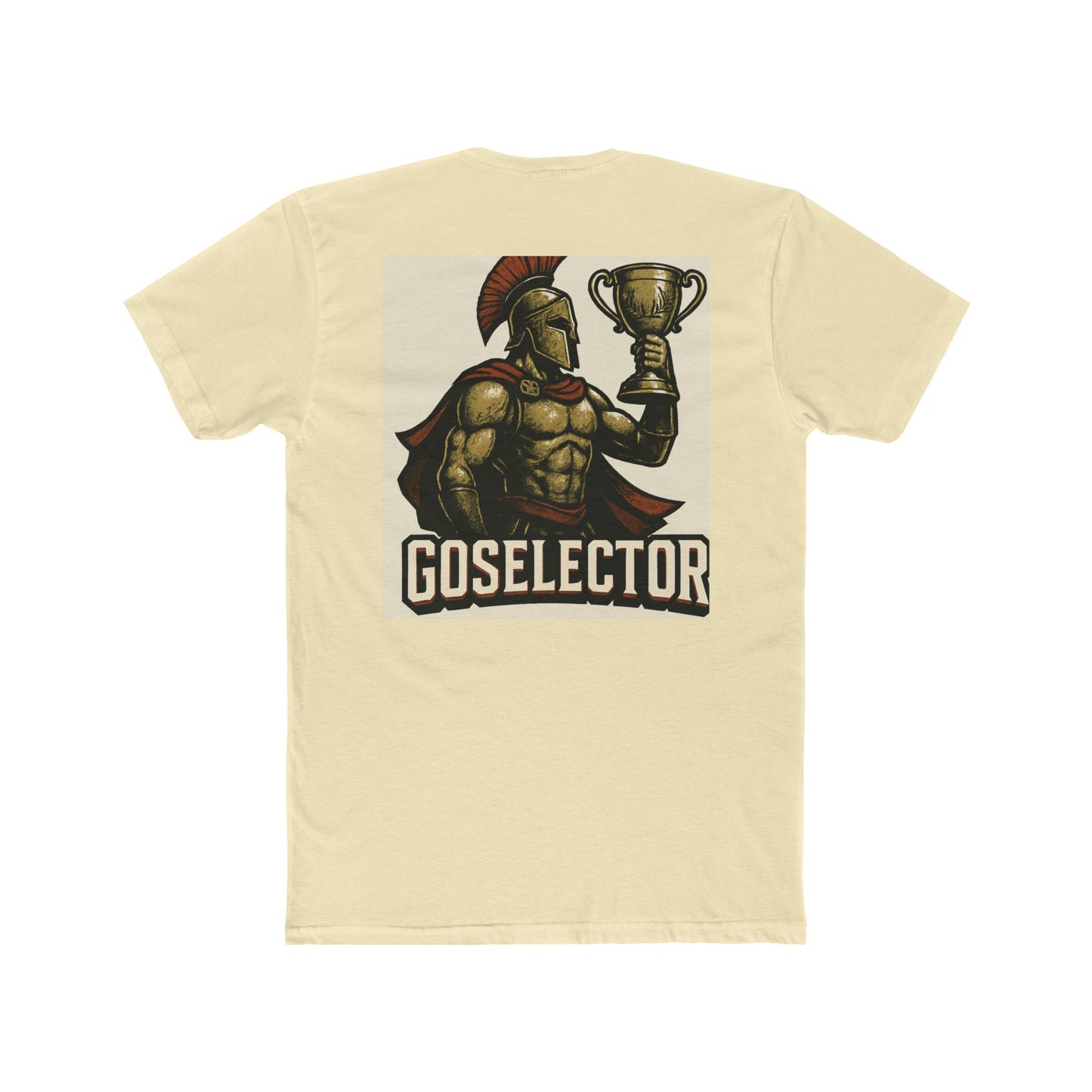 Goselector Unisex Cotton Crew Tee - Champion Spirit Design