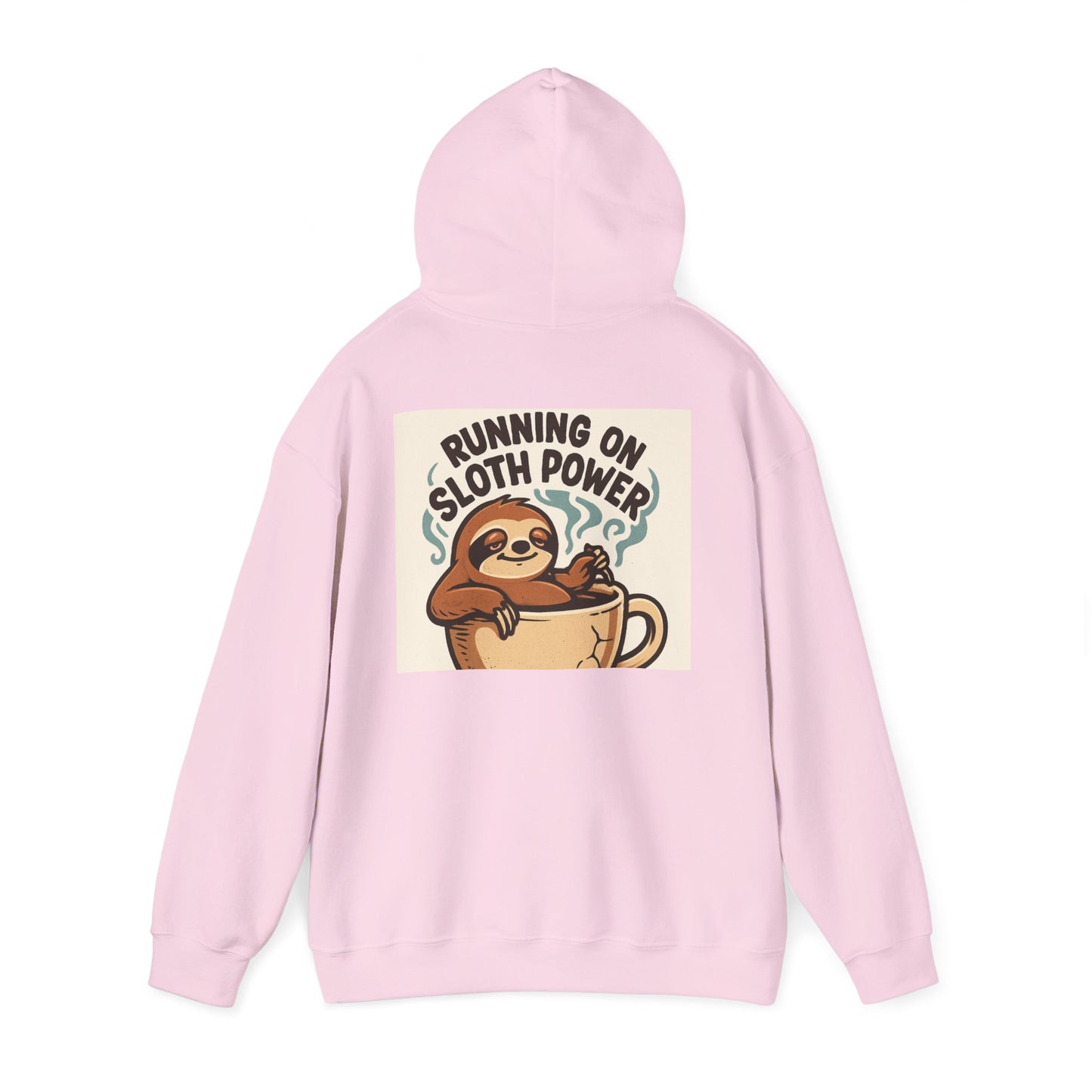 Sloth Power Hoodie - Comfortable Unisex Sweatshirt for Relaxed Vibes