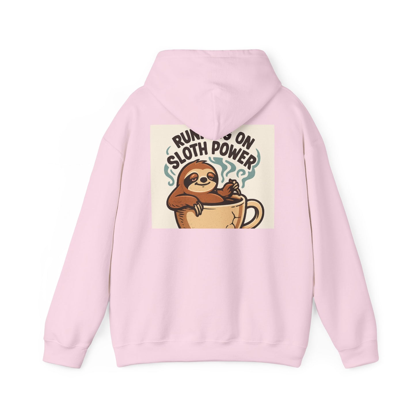 Sloth Power Hoodie - Comfortable Unisex Sweatshirt for Relaxed Vibes