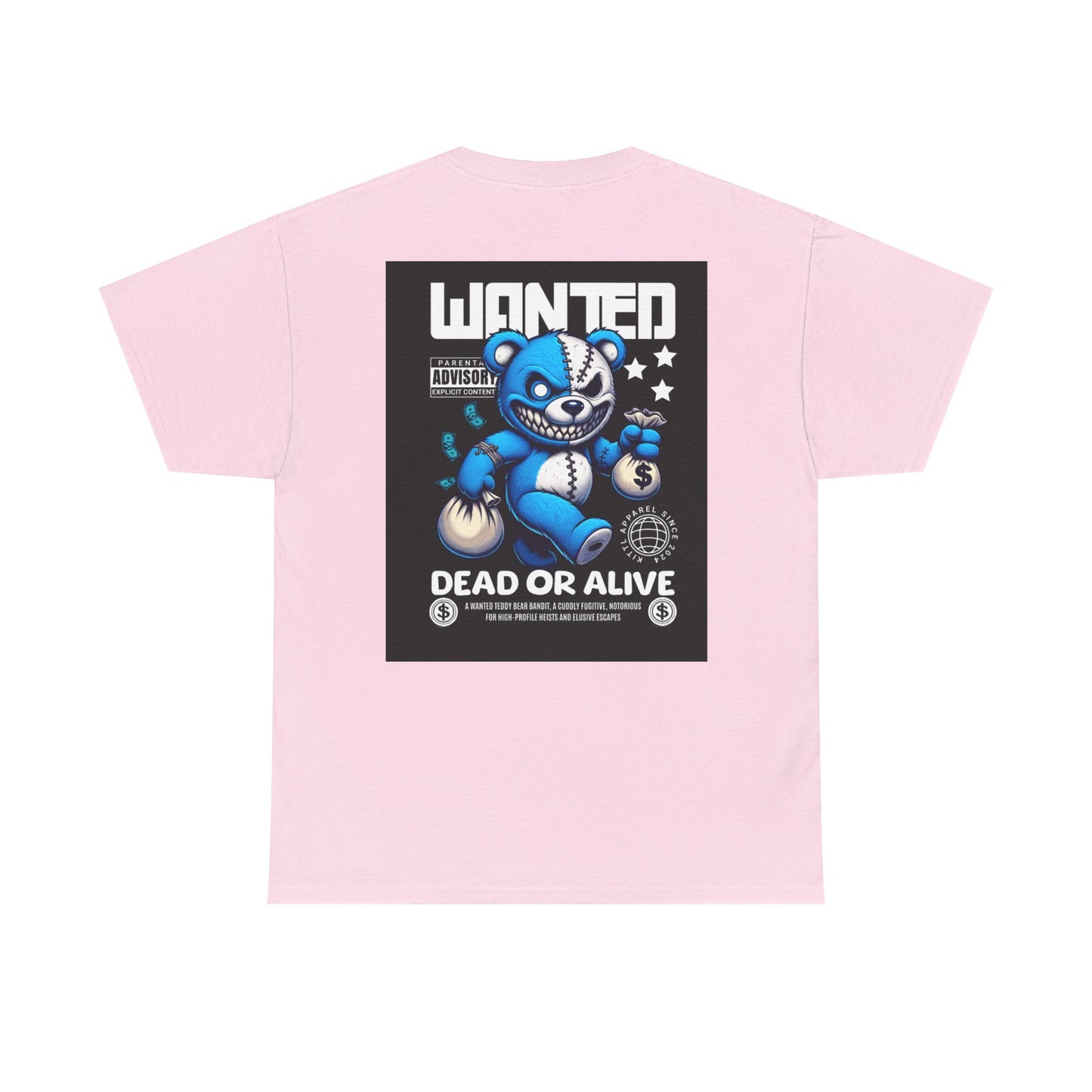 Vibrant Graphic Tee - 'XO XO Clown' & 'Wanted: Dead or Alive' Designs