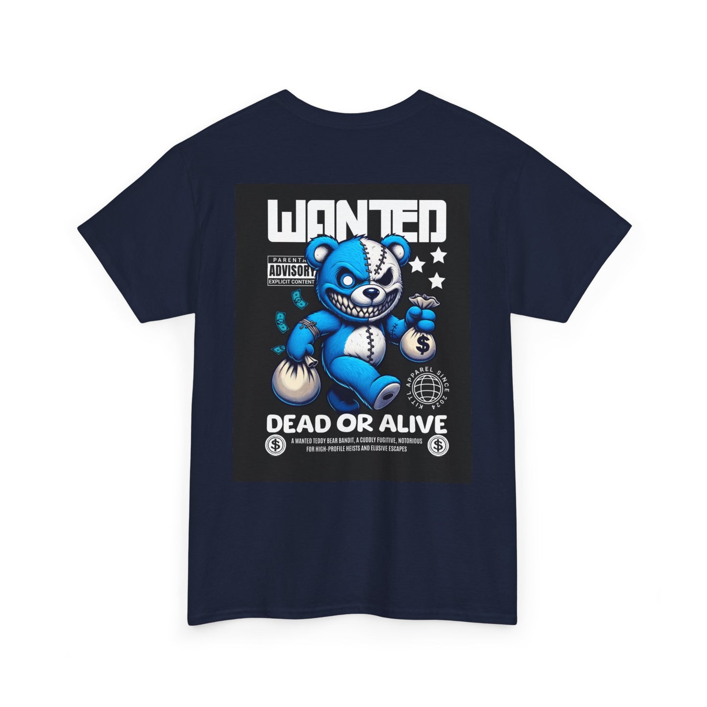 Vibrant Graphic Tee - 'XO XO Clown' & 'Wanted: Dead or Alive' Designs