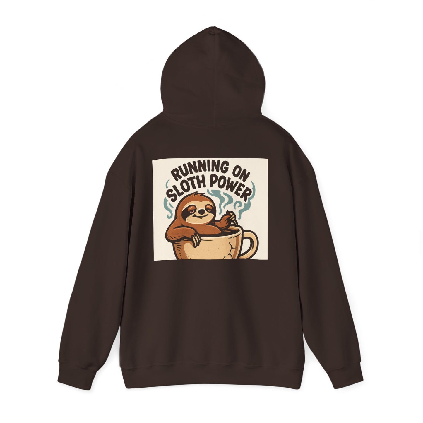 Sloth Power Hoodie - Comfortable Unisex Sweatshirt for Relaxed Vibes