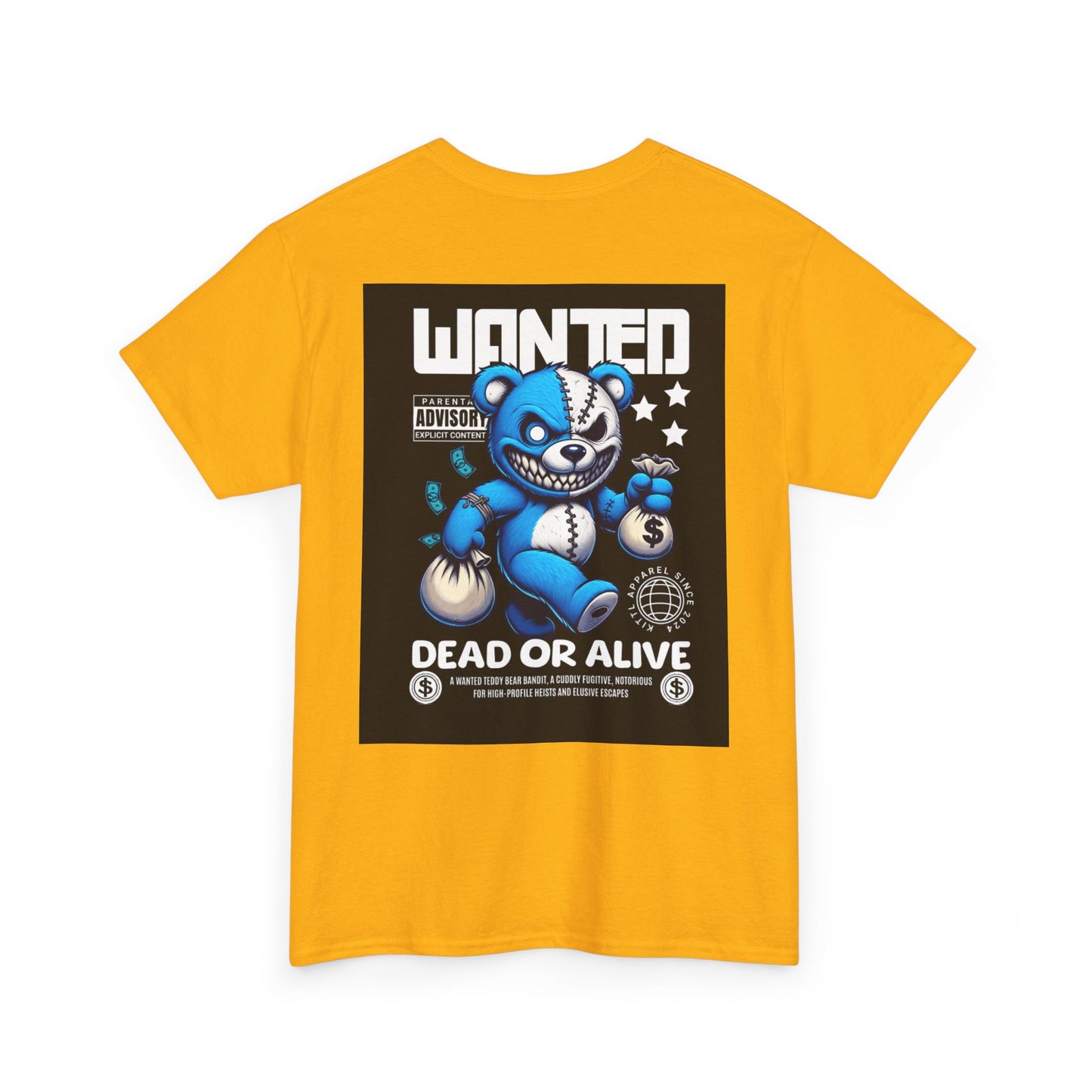 Vibrant Graphic Tee - 'XO XO Clown' & 'Wanted: Dead or Alive' Designs