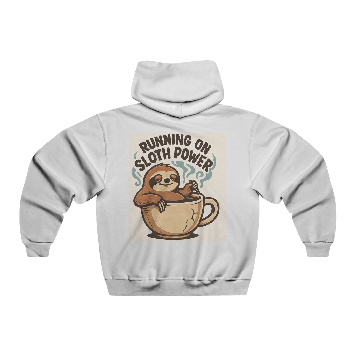 Sloth Power Hooded Sweatshirt