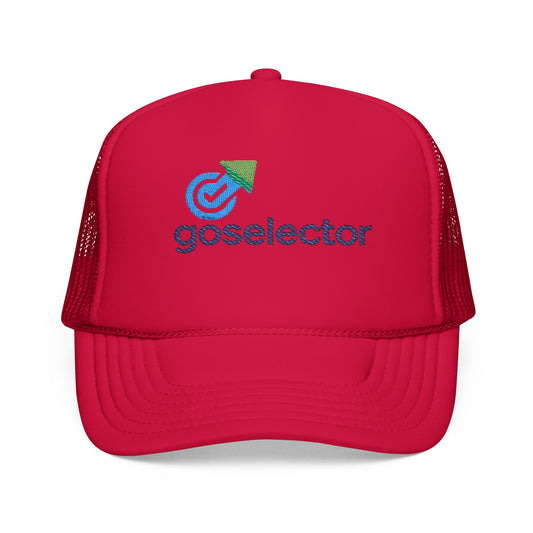 Embroidered Foam Trucker Hat | Stylish Cap for Outdoors, Sports, Gifts, Festivals, Casual Wear