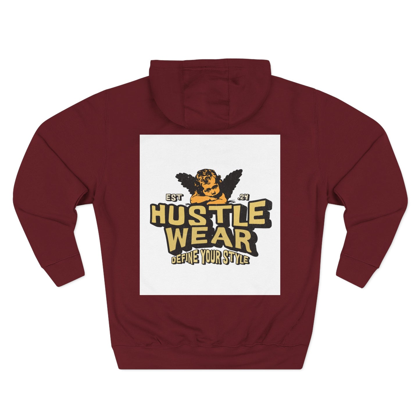 Hustle Wear Fleece Hoodie - Define Your Style