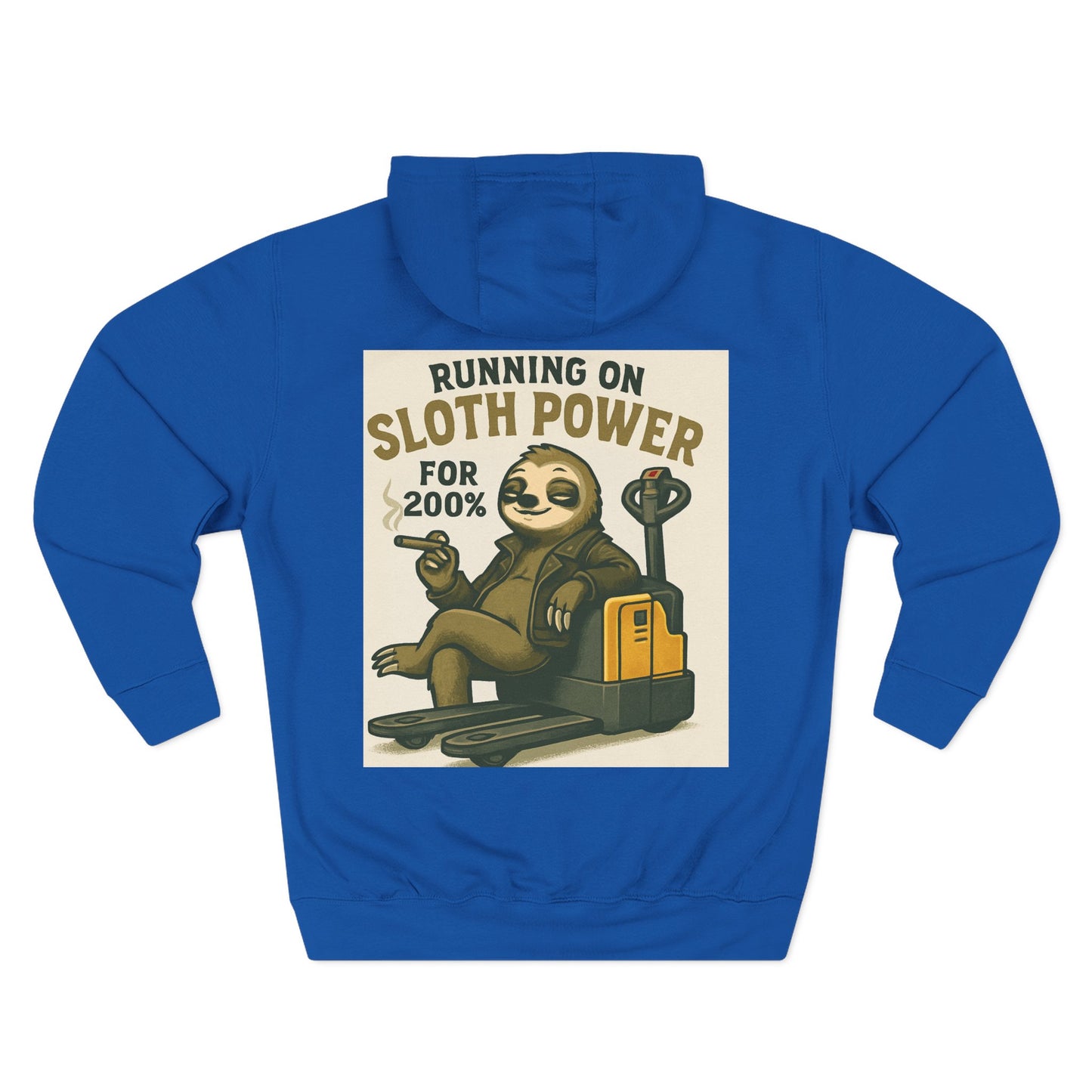 Sloth Power Fleece Hoodie