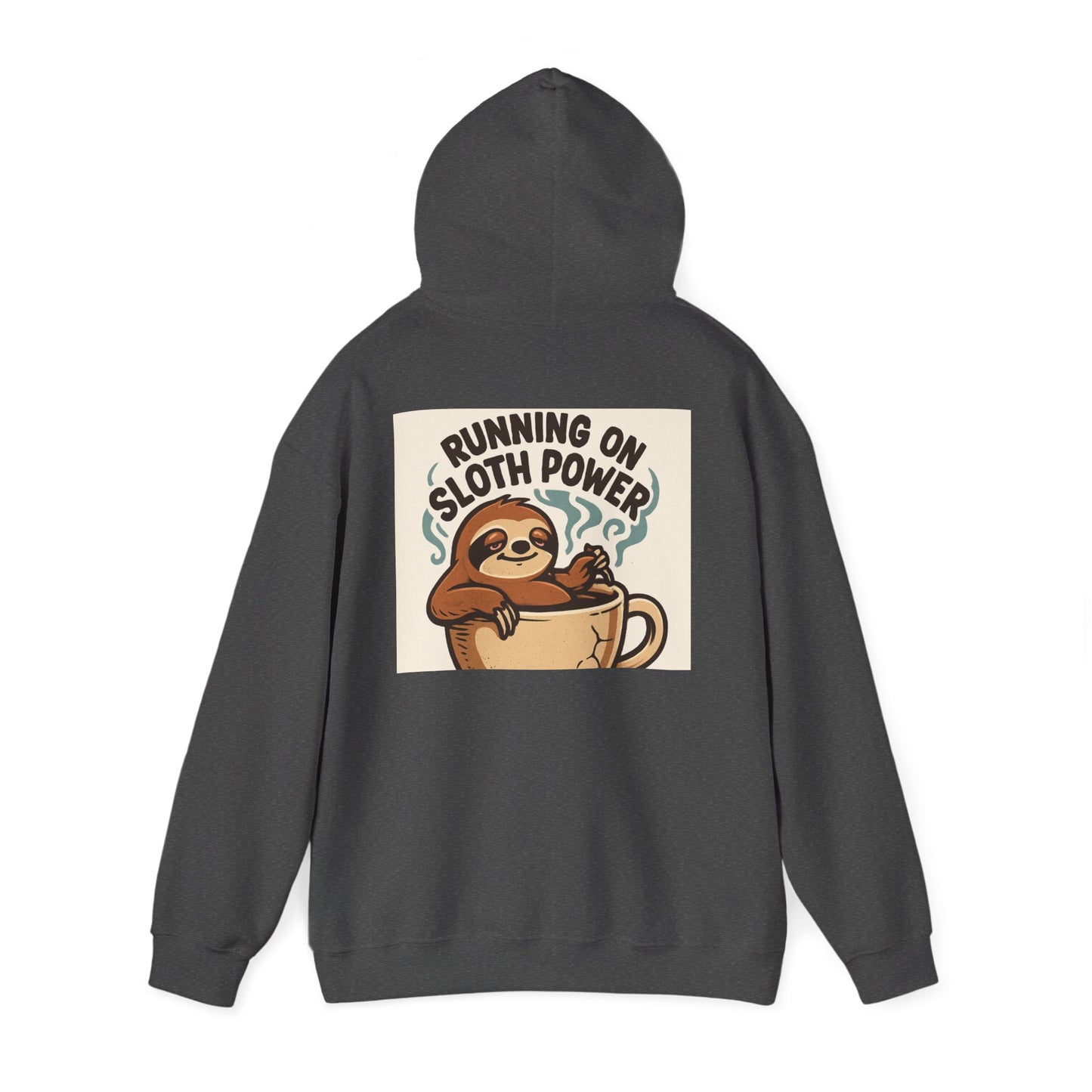 Sloth Power Hoodie - Comfortable Unisex Sweatshirt for Relaxed Vibes