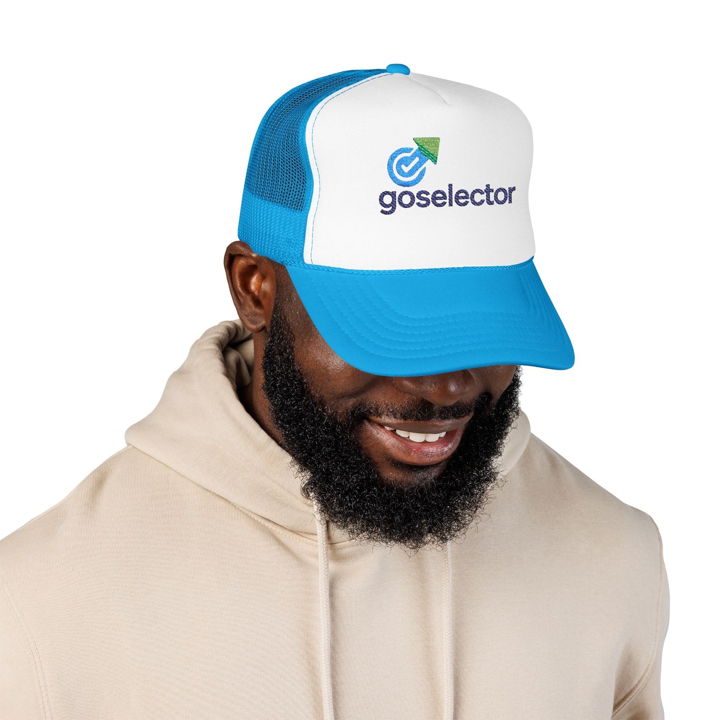 Embroidered Foam Trucker Hat | Stylish Cap for Outdoors, Sports, Gifts, Festivals, Casual Wear