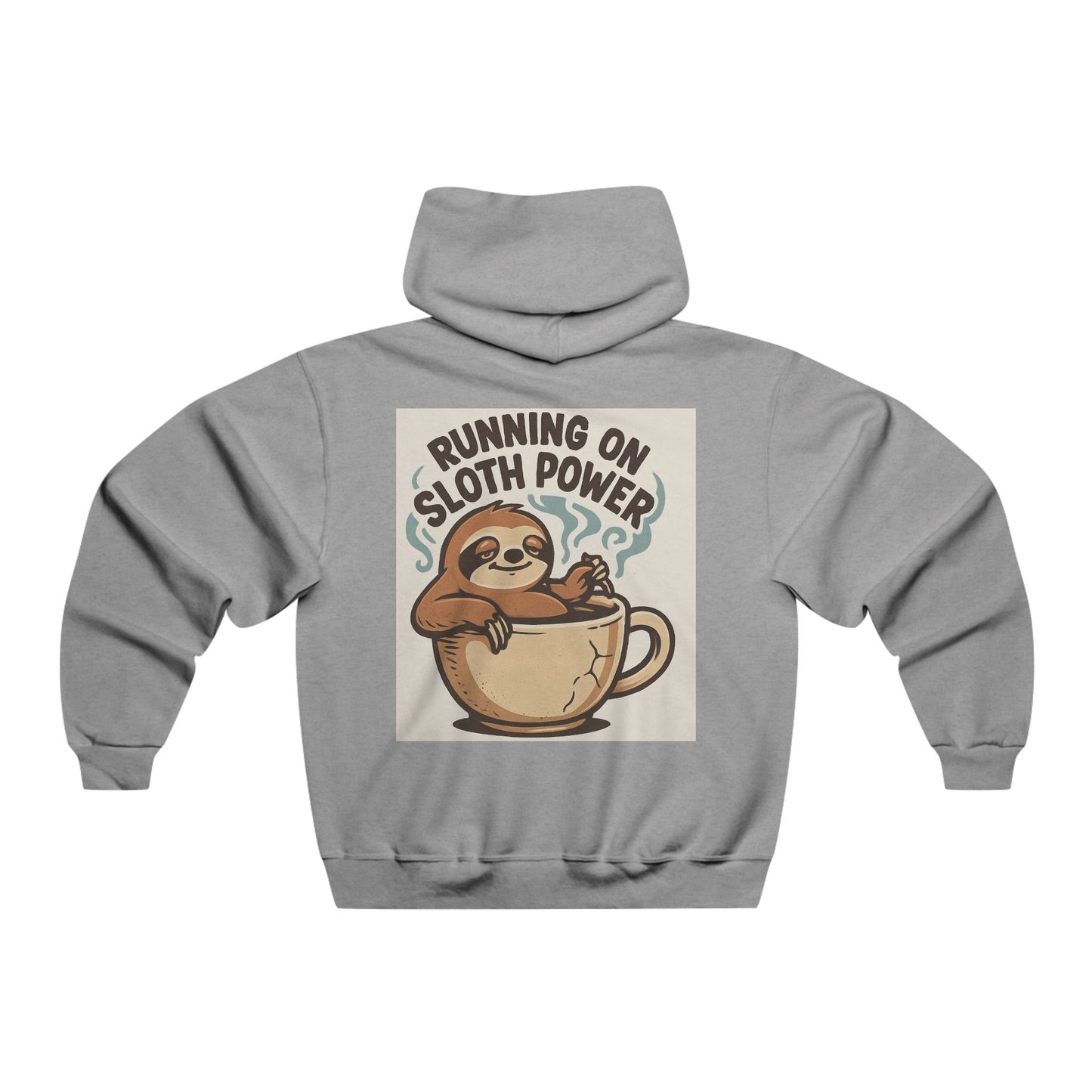 Sloth Power Hooded Sweatshirt