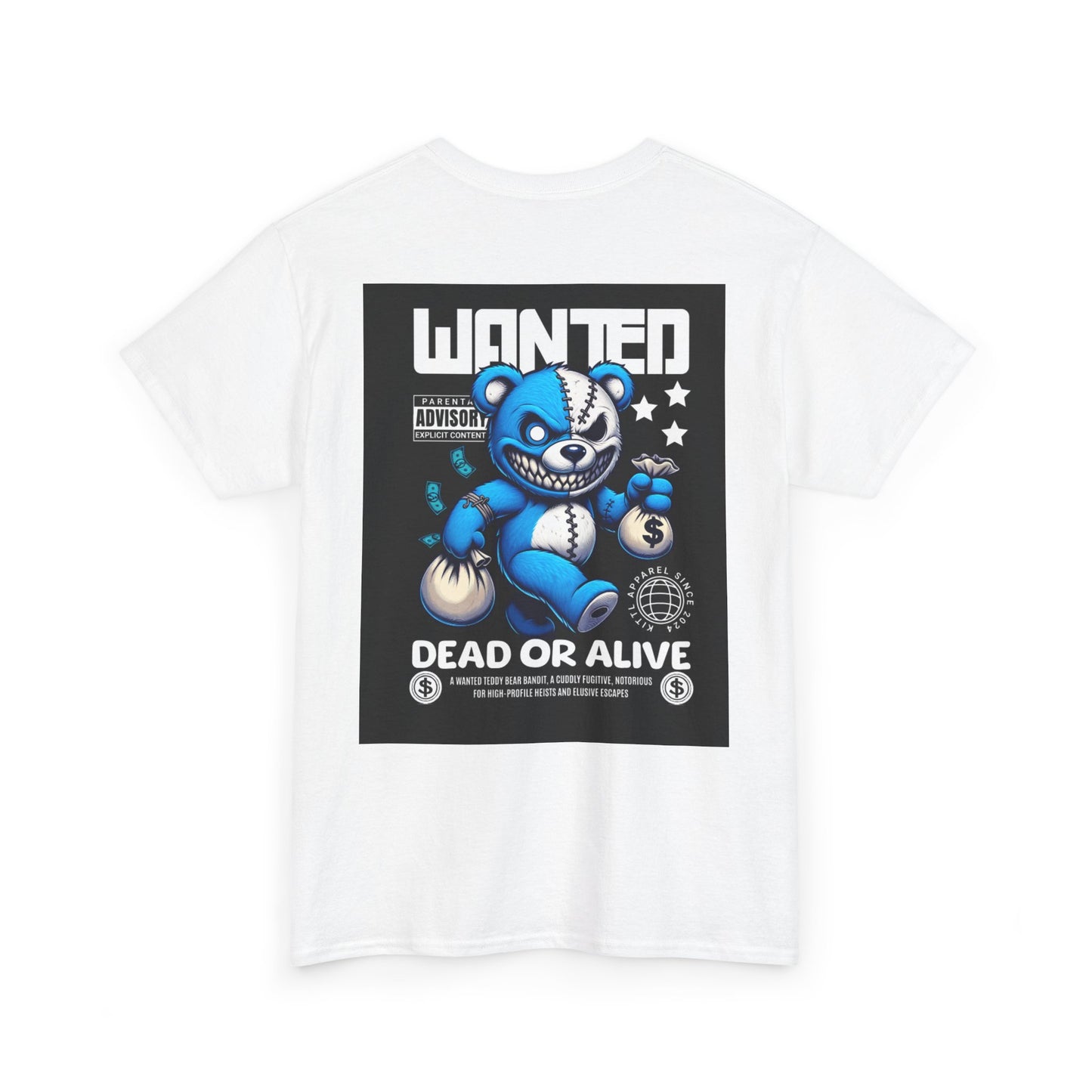 Vibrant Graphic Tee - 'XO XO Clown' & 'Wanted: Dead or Alive' Designs