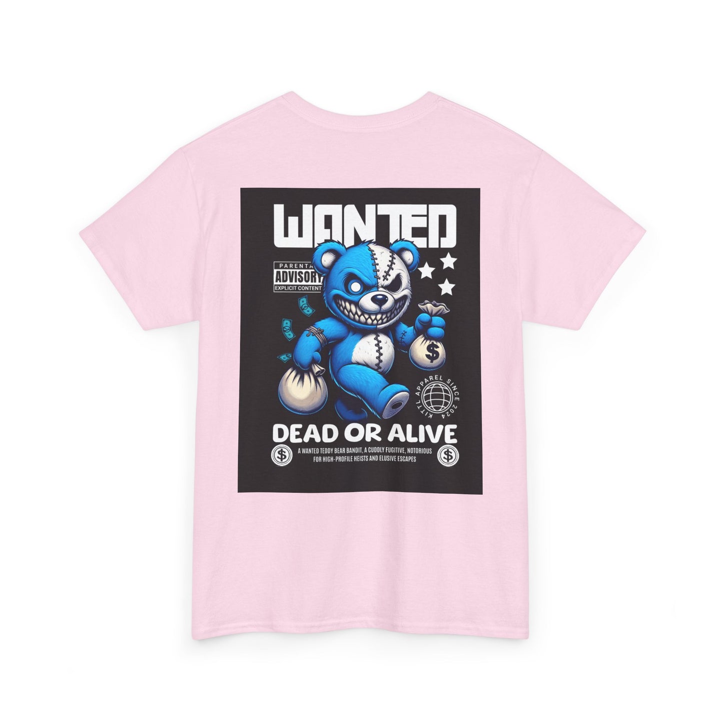 Vibrant Graphic Tee - 'XO XO Clown' & 'Wanted: Dead or Alive' Designs