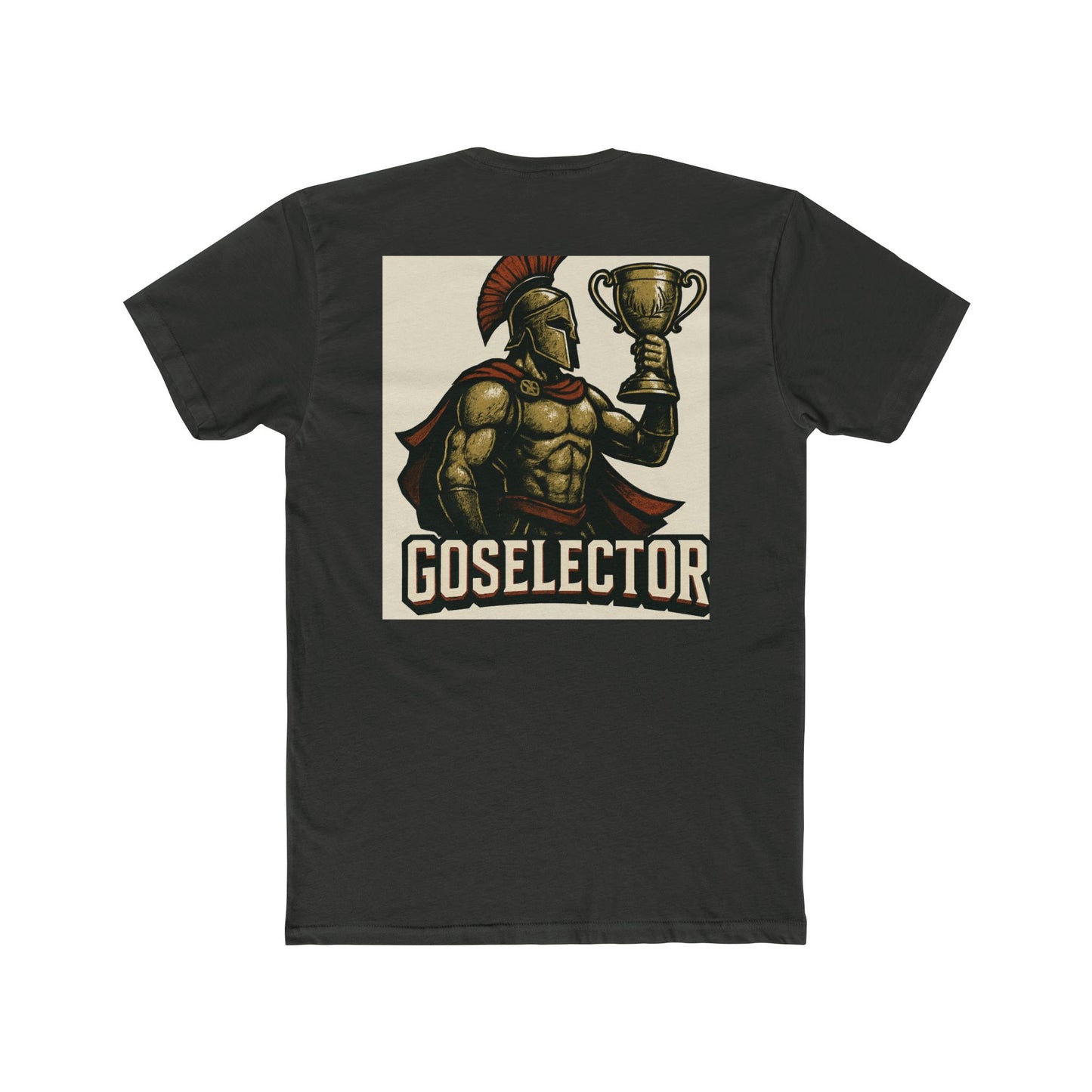 Goselector Unisex Cotton Crew Tee - Champion Spirit Design