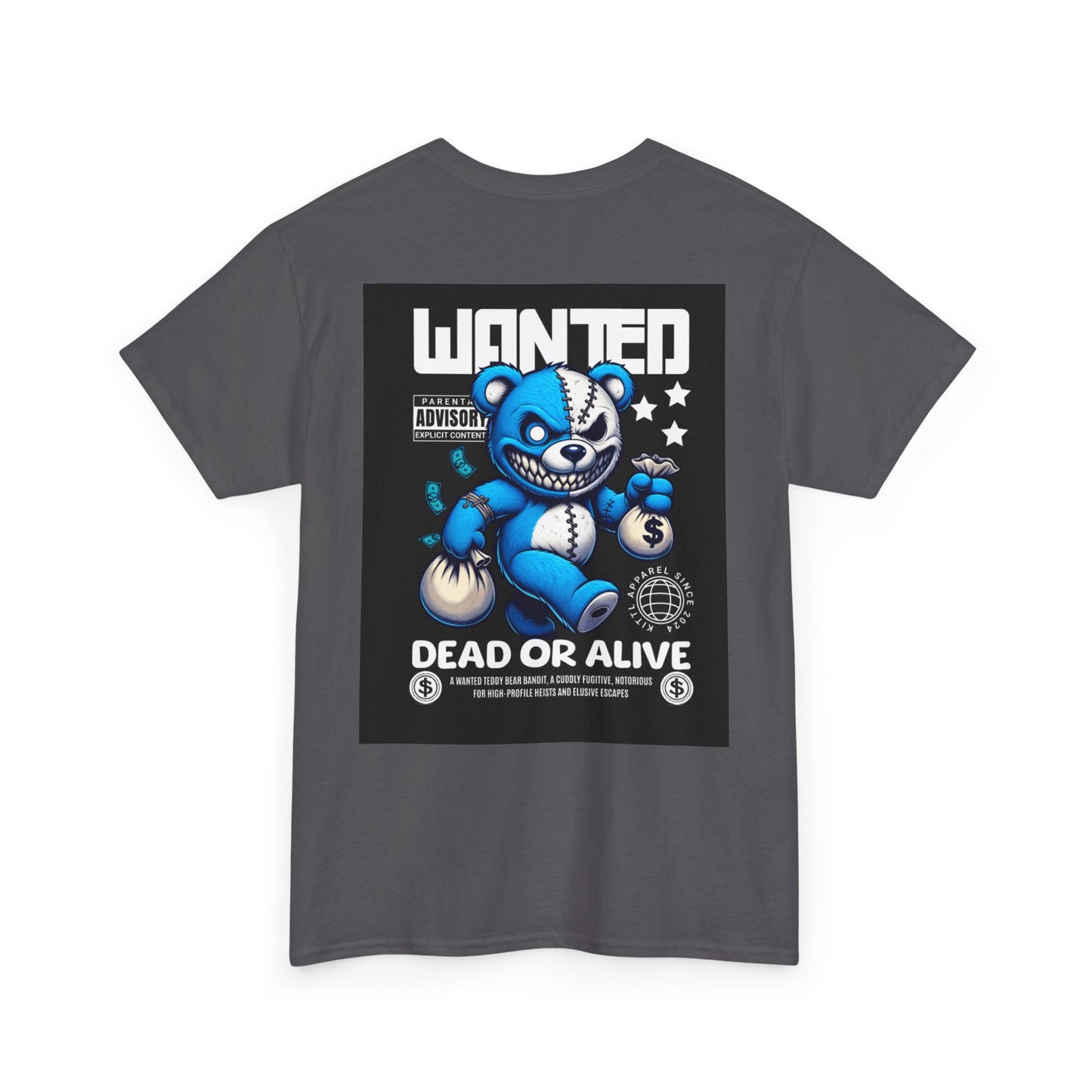 Vibrant Graphic Tee - 'XO XO Clown' & 'Wanted: Dead or Alive' Designs