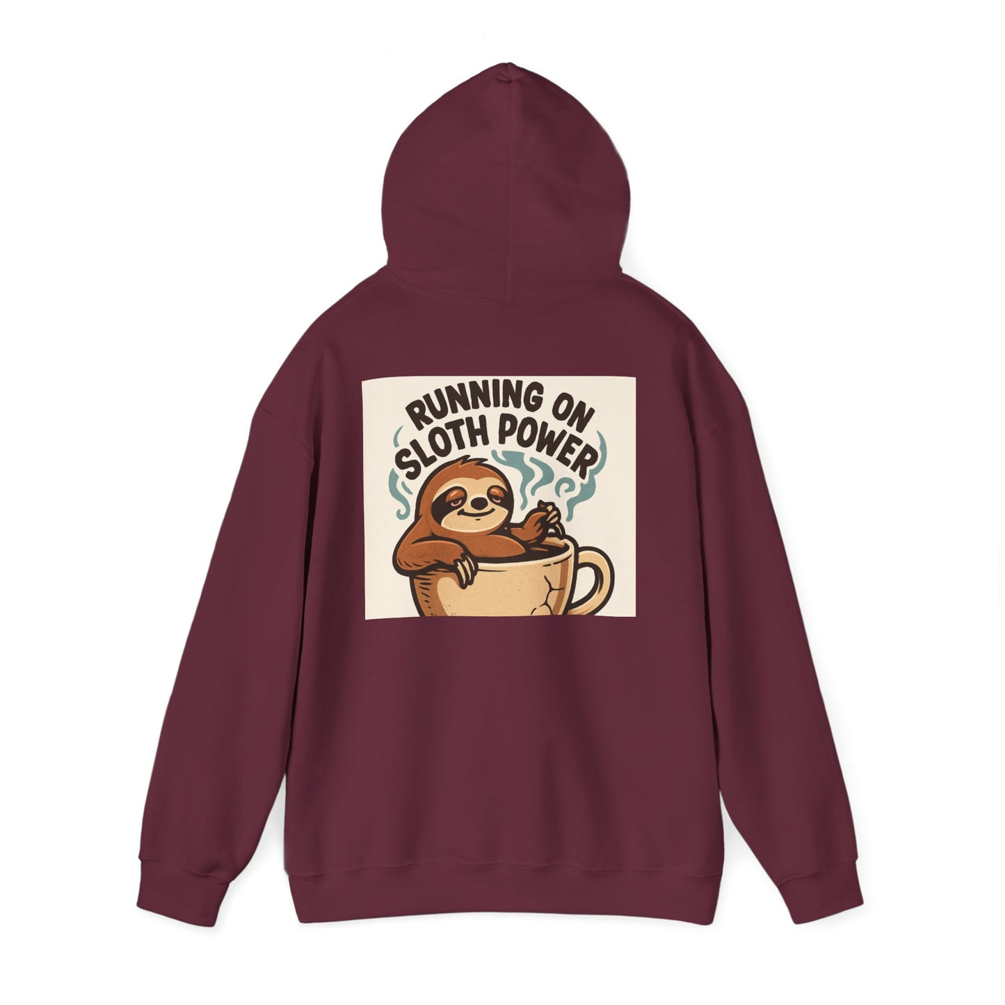 Sloth Power Hoodie - Comfortable Unisex Sweatshirt for Relaxed Vibes