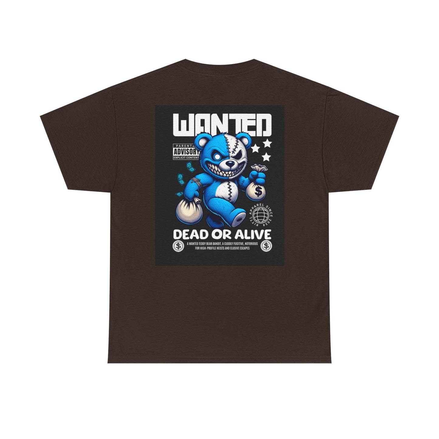 Vibrant Graphic Tee - 'XO XO Clown' & 'Wanted: Dead or Alive' Designs