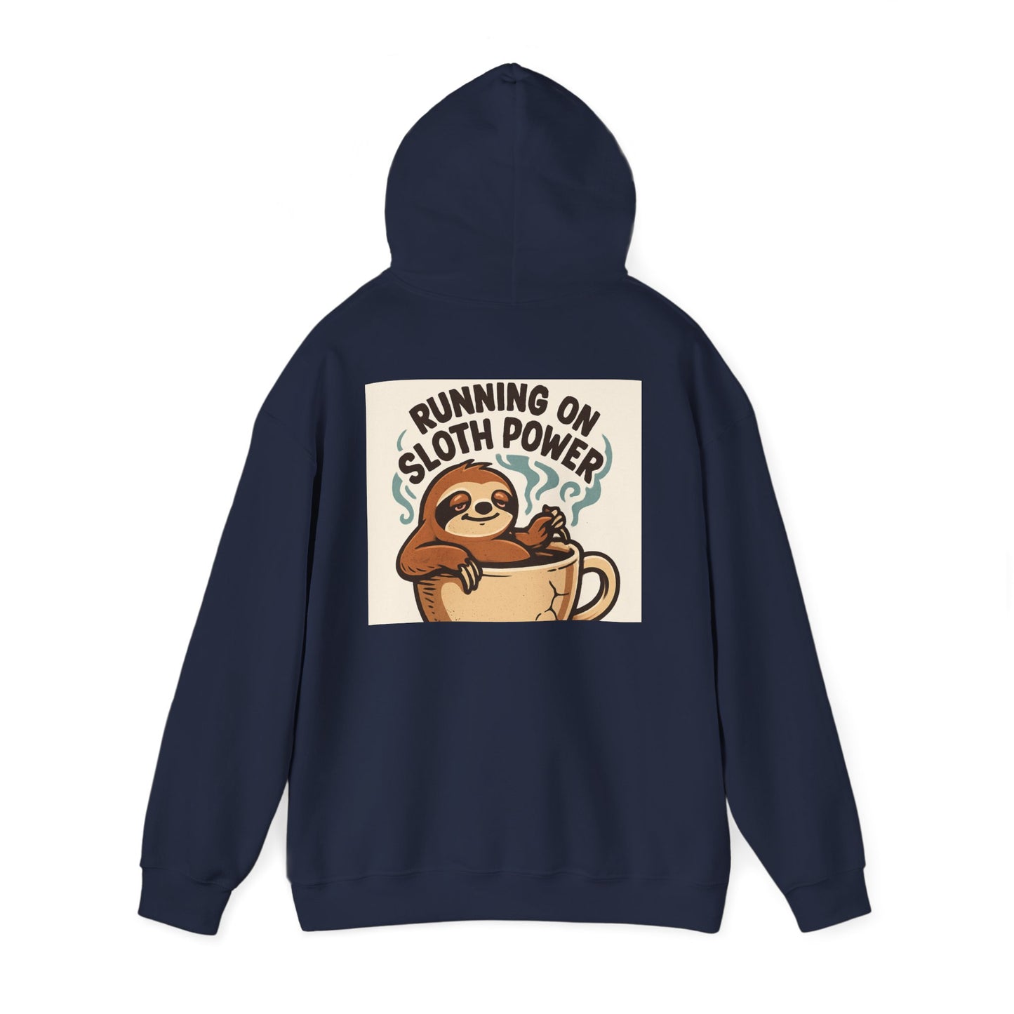 Sloth Power Hoodie - Comfortable Unisex Sweatshirt for Relaxed Vibes