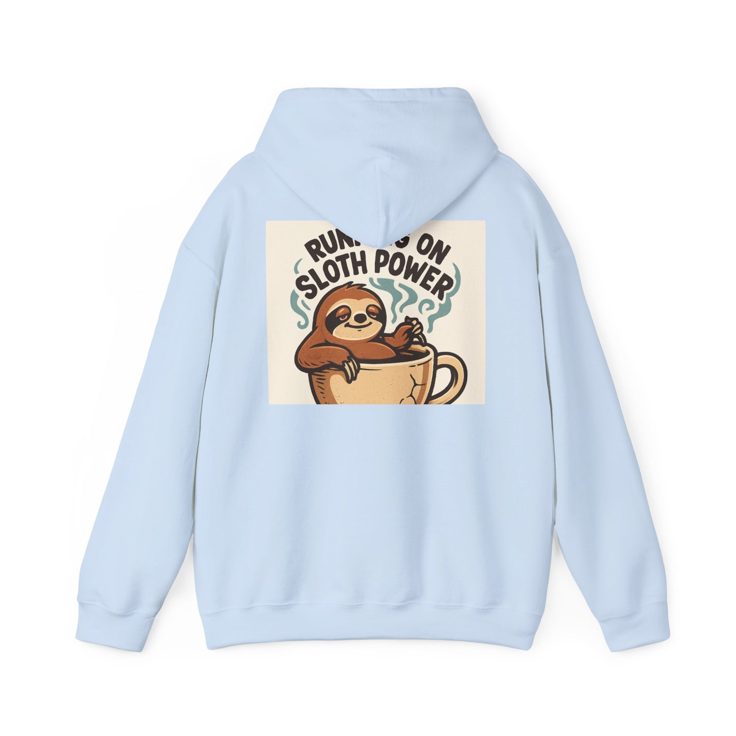 Sloth Power Hoodie - Comfortable Unisex Sweatshirt for Relaxed Vibes