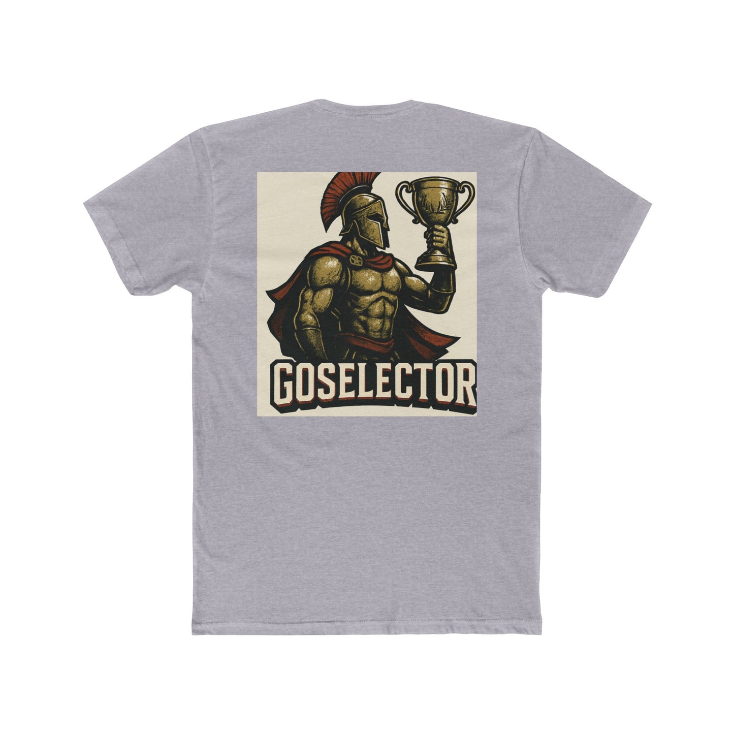 Goselector Unisex Cotton Crew Tee - Champion Spirit Design