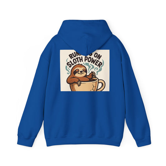 Sloth Power Hoodie - Comfortable Unisex Sweatshirt for Relaxed Vibes