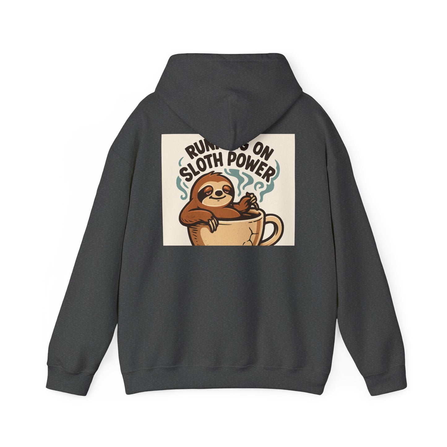 Sloth Power Hoodie - Comfortable Unisex Sweatshirt for Relaxed Vibes