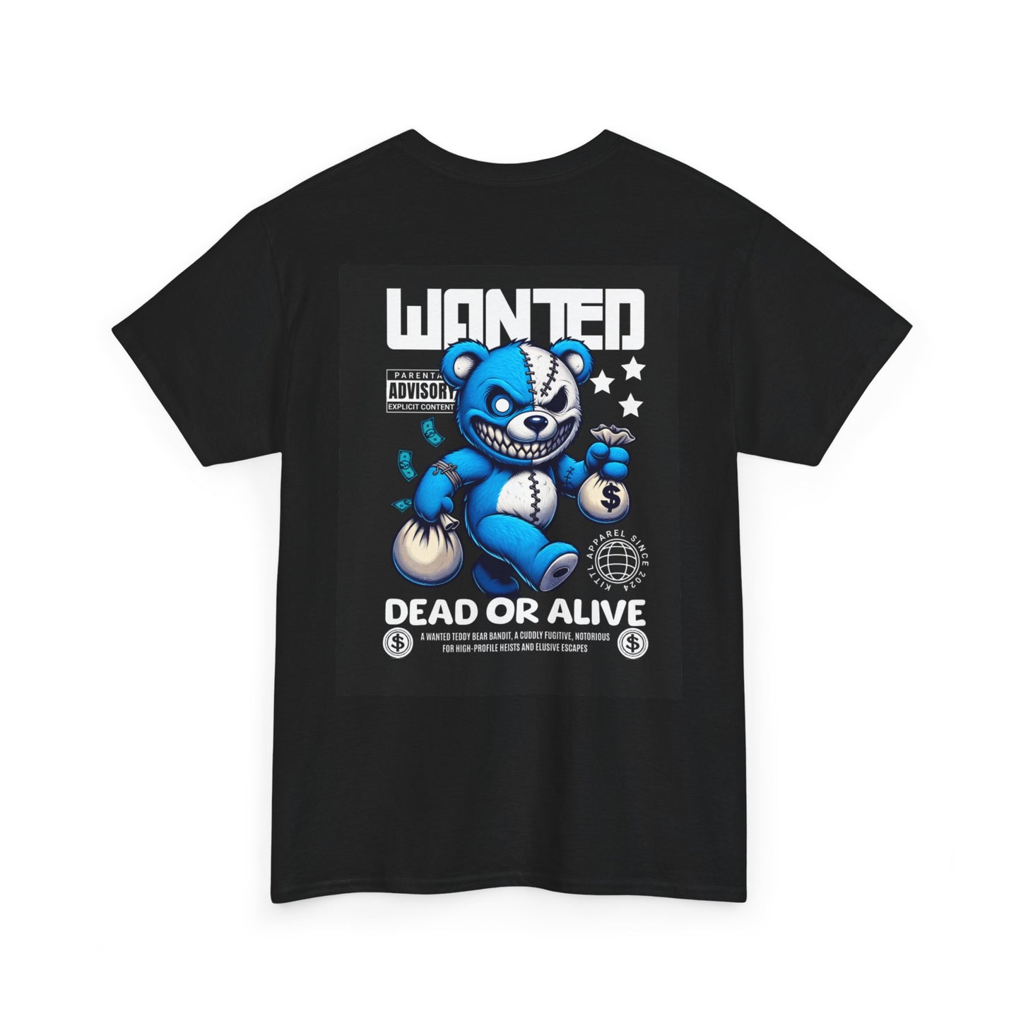 Vibrant Graphic Tee - 'XO XO Clown' & 'Wanted: Dead or Alive' Designs