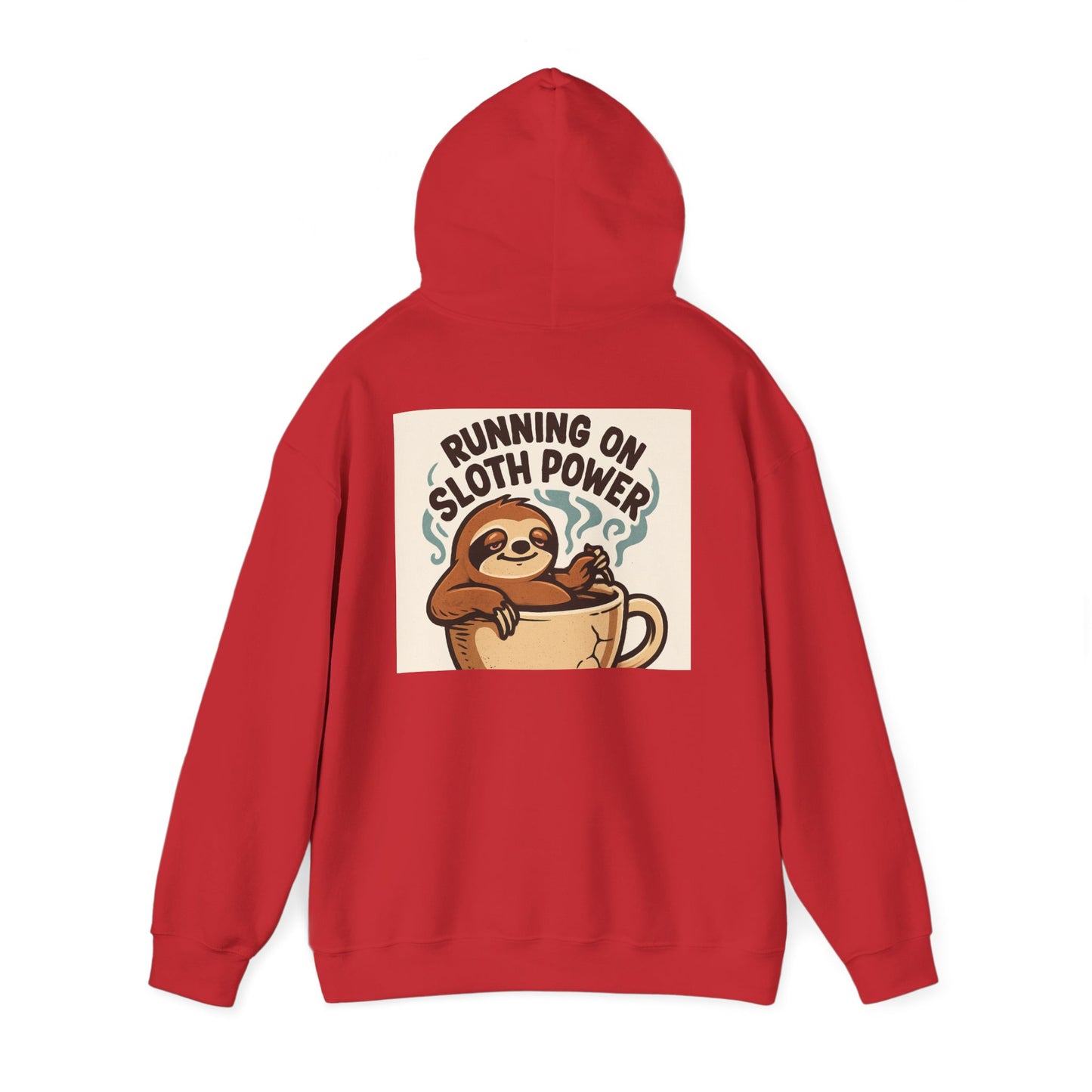 Sloth Power Hoodie - Comfortable Unisex Sweatshirt for Relaxed Vibes