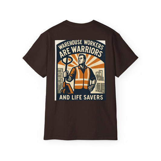 Unisex Ultra Cotton Tee - Tribute to Warehouse Workers, Perfect for Labor Day, Casual Wear, Work Shirts, Gift for Heroes, [...]