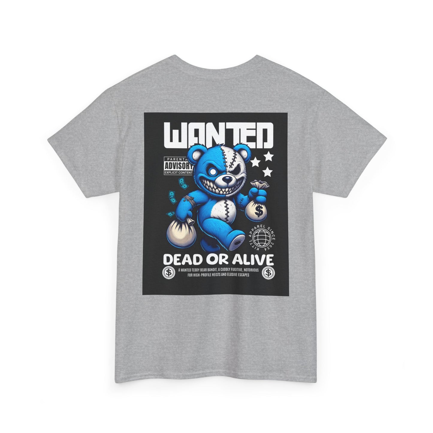 Vibrant Graphic Tee - 'XO XO Clown' & 'Wanted: Dead or Alive' Designs