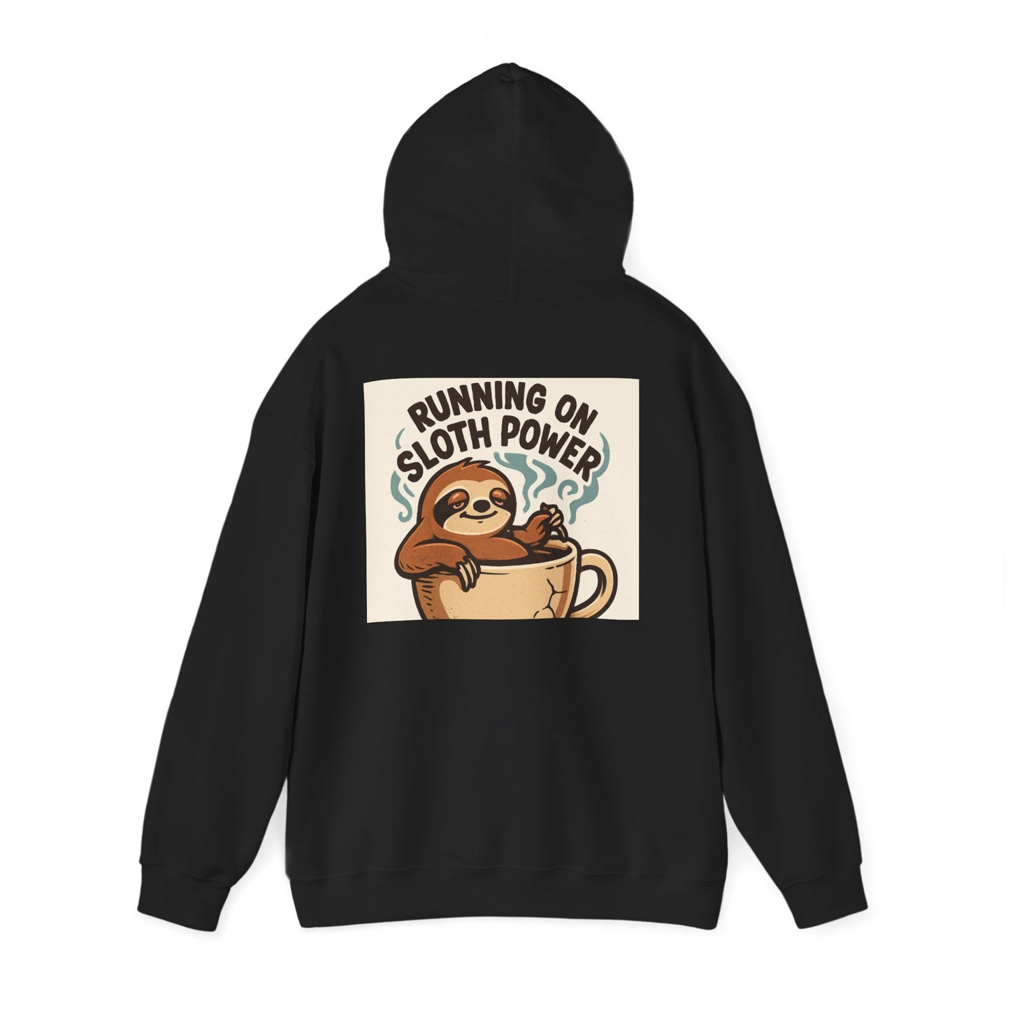 Sloth Power Hoodie - Comfortable Unisex Sweatshirt for Relaxed Vibes