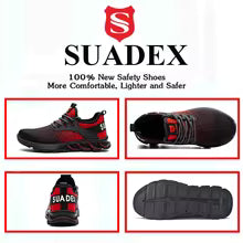 Safety Shoes Steel Toe Boots Anti-Smashing Work Shoe