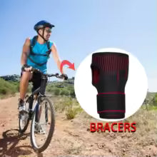 2 PCT Wrist Brace Unisex Adjustable Wrist Support Weight Lifting Gym Training Wrist Support Brace Straps Fitness Compression Wrap