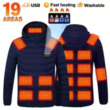 Heated Jackets Ski Clothing Coat Heated